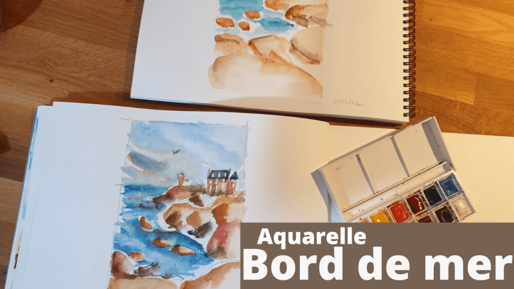 aquarelle paysage breton