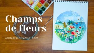 fleurs aquarelle