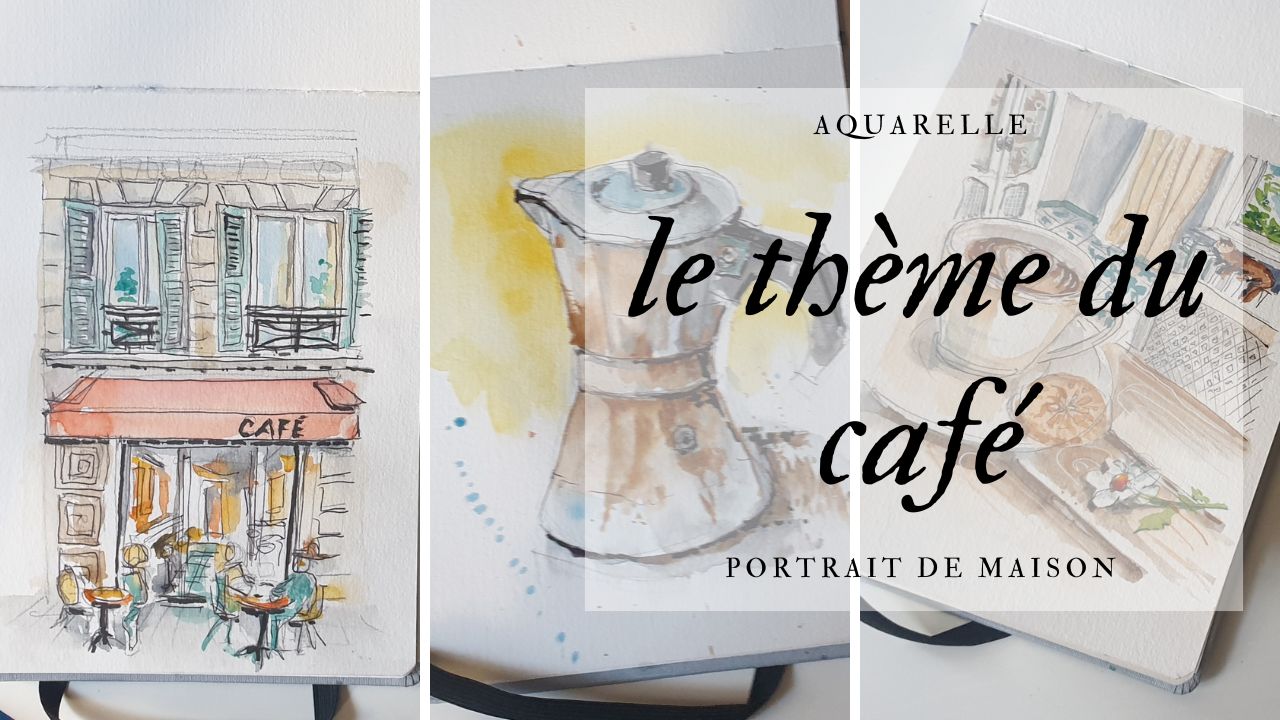 mini aquarelel café