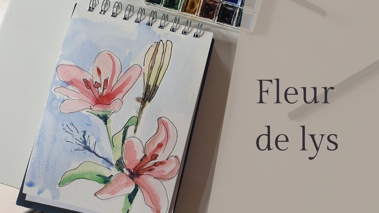 Les fleurs à l'aquarelle - Aquarelle facile