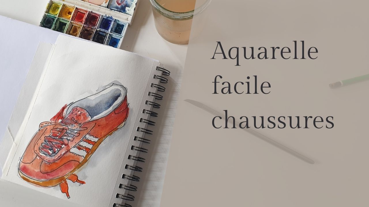 Comment peindre une basquette à l'aquarelle?