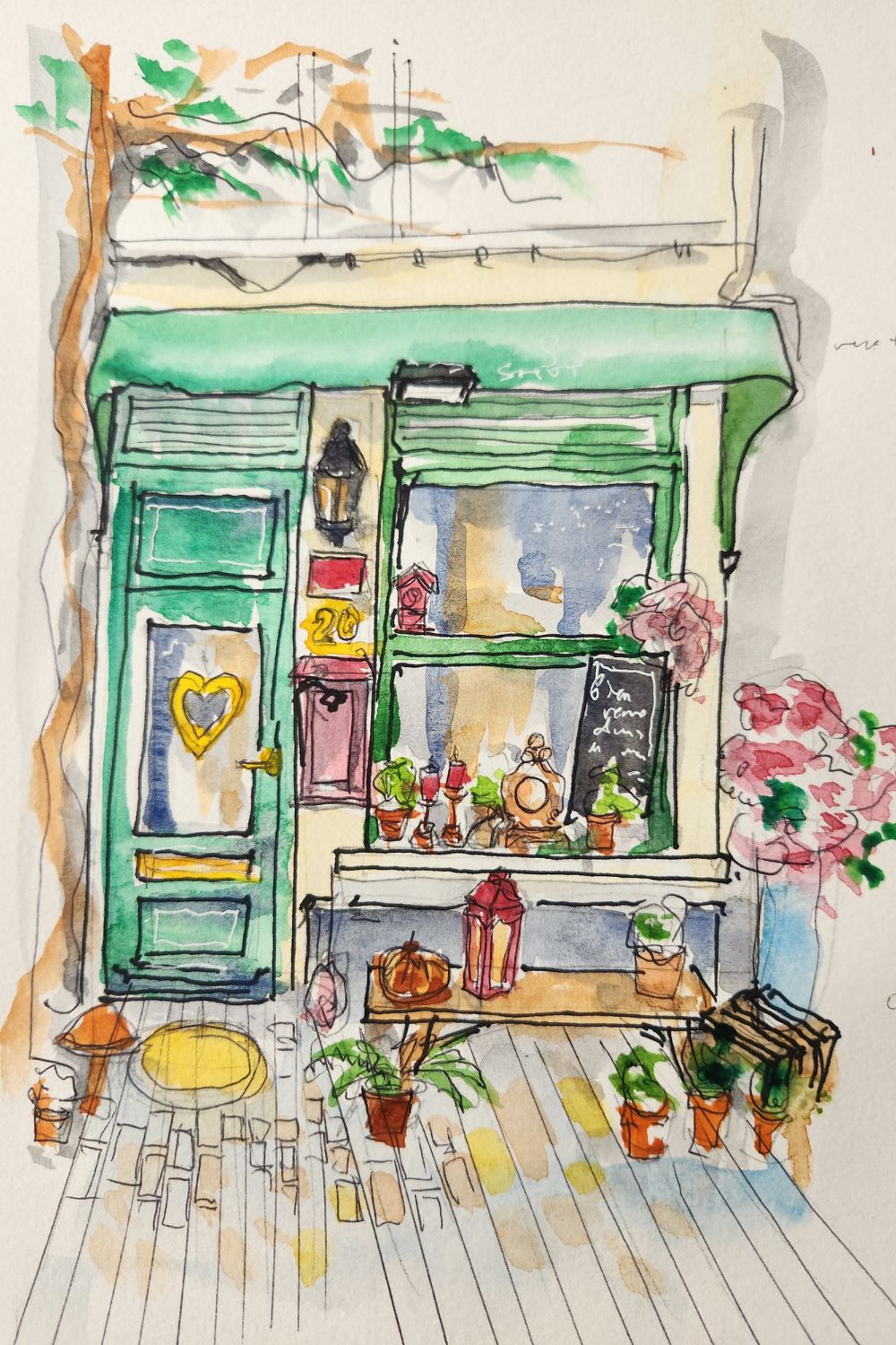 Aquarelle Maison Croquis Urbain L Aquarelle Aquarelle Maison Croquis Urbain L Aquarelle