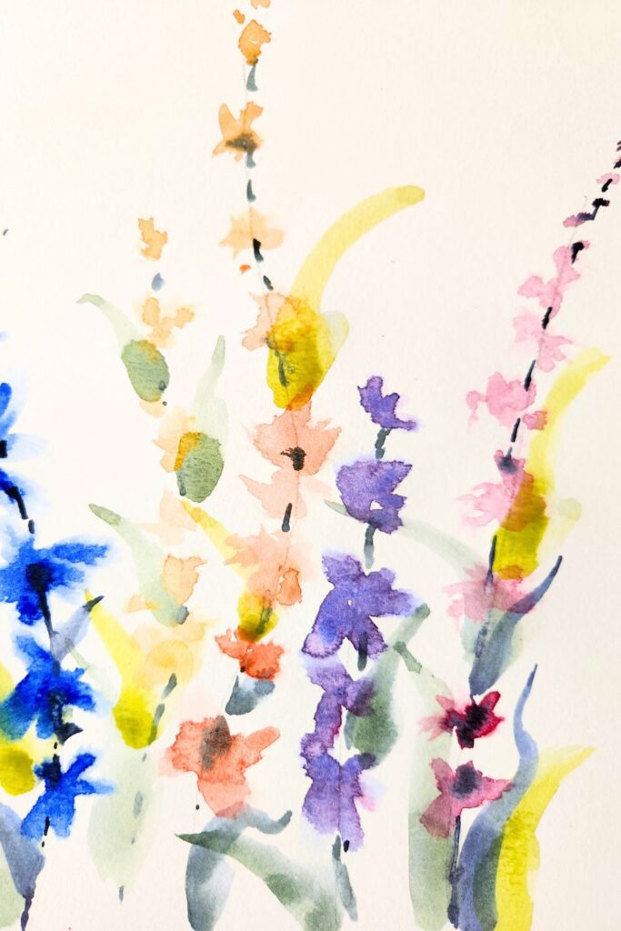 aquarelle facile débutant